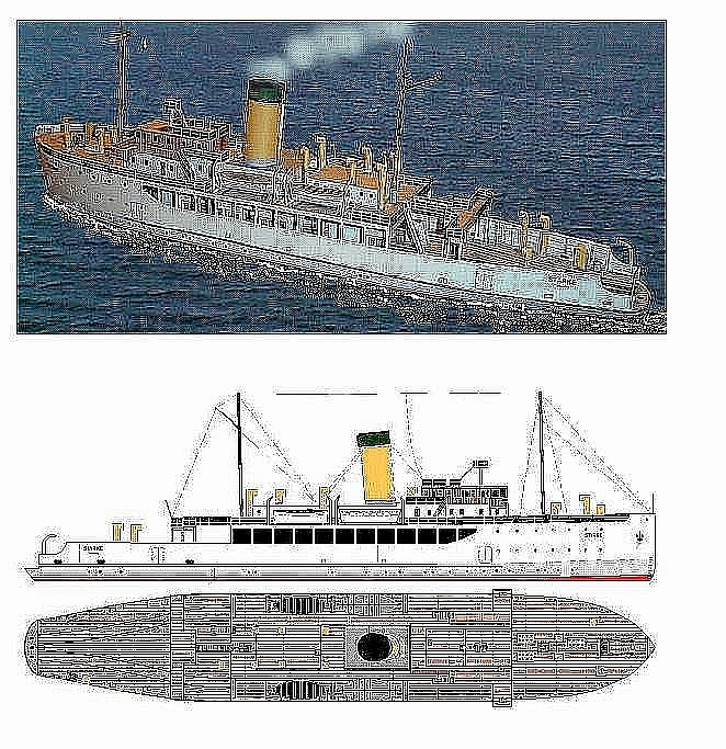 Plan Ferryboat Ss Starke